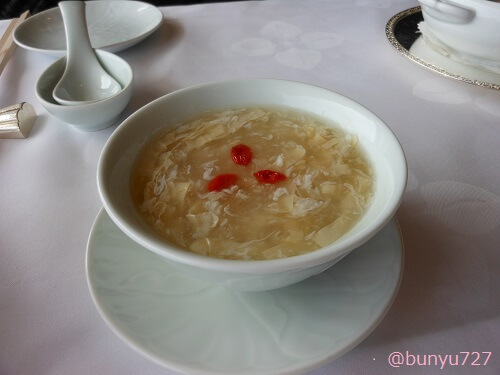中華のふかひれスープ１